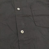 Fresh Service CORPORATE UNIFORM L/S SHIRT 定価16500円 FSC242-50026B サイズL 長袖シャツ ブラック メンズ フレッシュサービス【中古】5-0408M♪