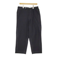 Graphpaper Ripple Jersey Wide Tapered Chef Pants 定価28600円 GM234-40076B パンツ 23AW ブラック メンズ グラフペーパー【中古】5-0408M♪