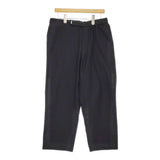 Graphpaper Ripple Jersey Wide Tapered Chef Pants 定価28600円 GM234-40076B パンツ 23AW ブラック メンズ グラフペーパー【中古】5-0408M♪
