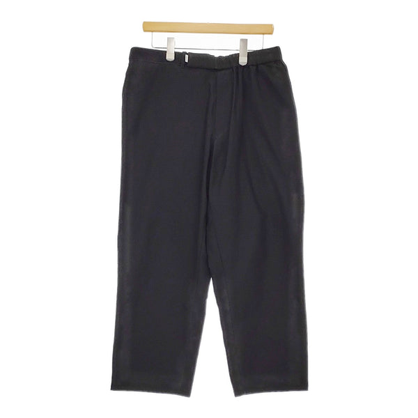 Graphpaper Ripple Jersey Wide Tapered Chef Pants 定価28600円 GM234-40076B パンツ 23AW ブラック メンズ グラフペーパー【中古】5-0408M♪