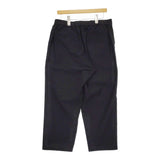 Graphpaper Ripple Jersey Wide Tapered Chef Pants 定価28600円 GM234-40076B パンツ 23AW ブラック メンズ グラフペーパー【中古】5-0408M♪