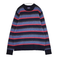 patagonia 50345FA16 M's Merlow Wool Crewneck Sweater ボーダー セーター ニット レッド ネイビー メンズ パタゴニア【中古】5-1005T∞