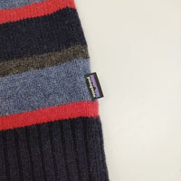 patagonia 50345FA16 M's Merlow Wool Crewneck Sweater ボーダー セーター ニット レッド ネイビー メンズ パタゴニア【中古】5-1005T∞