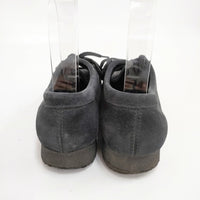 Clarks ワラビー スウェード サイズUK7 シューズ・靴 ブラック メンズ クラークス【中古】5-1009G◎