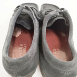 Clarks ワラビー スウェード サイズUK7 シューズ・靴 ブラック メンズ クラークス【中古】5-1009G◎