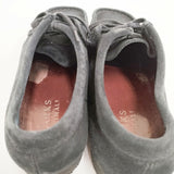 Clarks ワラビー スウェード サイズUK7 シューズ・靴 ブラック メンズ クラークス【中古】5-1009G◎
