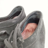Clarks ワラビー スウェード サイズUK7 シューズ・靴 ブラック メンズ クラークス【中古】5-1009G◎