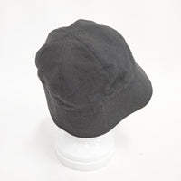 KIJIMA TAKAYUKI PAPER LINEN SAILOR HAT 231105 サイズ3 帽子 ハット チャコールグレー メンズ キジマタカユキ【中古】5-0901G◎