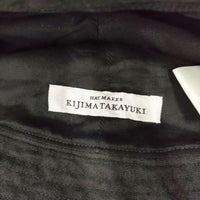 KIJIMA TAKAYUKI PAPER LINEN SAILOR HAT 231105 サイズ3 帽子 ハット チャコールグレー メンズ キジマタカユキ【中古】5-0901G◎