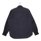 green label relaxing TRフラノジャストルーズレギュラーカラーシャツ ダークグリーン メンズ グリーンレーベルリラクシング【中古】5-0506T♪