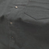 green label relaxing TRフラノジャストルーズレギュラーカラーシャツ ダークグリーン メンズ グリーンレーベルリラクシング【中古】5-0506T♪
