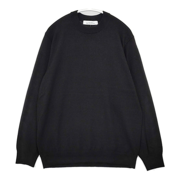 Green Label UA 31131410222 スーパーファインメリノウールクルーネックニット 定価9900円 セーター ニット ブラック メンズ グリーンレーベル【中古】5-0928T△