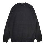 Green Label UA 31131410222 スーパーファインメリノウールクルーネックニット 定価9900円 セーター ニット ブラック メンズ グリーンレーベル【中古】5-0928T△