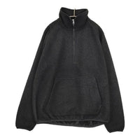 green label relaxing Morley ボア ハーフジップ プルオーバー ジャケット ブラック メンズ グリーンレーベルリラクシング【中古】5-0821T∞