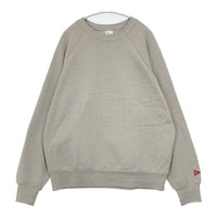 Healthknit ラグラン 裏起毛 トレーナー サイズL スウェット グレー メンズ ヘルスニット【中古】5-0928T△