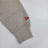 Healthknit ラグラン 裏起毛 トレーナー サイズL スウェット グレー メンズ ヘルスニット【中古】5-0928T△