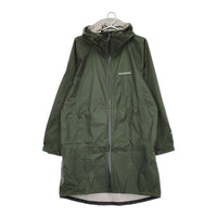 mont-bell パックラップ レインコート 1128685 サイズL 定価17050円 ナイロン コート グリーン メンズ モンベル【中古】5-0408M♪