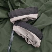 mont-bell パックラップ レインコート 1128685 サイズL 定価17050円 ナイロン コート グリーン メンズ モンベル【中古】5-0408M♪