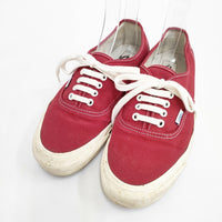 VANS サイズ27.5cm ローカット スニーカー レッド メンズ バンズ【中古】5-1009G◎