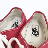 VANS サイズ27.5cm ローカット スニーカー レッド メンズ バンズ【中古】5-1009G◎