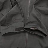 DESCENTE ALLTERRAIN GORE-TEX JACKET BP DOMVGC32 サイズO マウンテンパーカー ブラック メンズ デサントオルテライン【中古】5-0401M♪