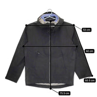 DESCENTE ALLTERRAIN GORE-TEX JACKET BP DOMVGC32 サイズO マウンテンパーカー ブラック メンズ デサントオルテライン【中古】5-0401M♪