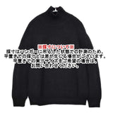 BATONER シグネチャー タートルネック セーター 定価26400円 BN-23FM-031 ウール セーター ニット 23AW ブラック メンズ バトナー【中古】5-1101T∞
