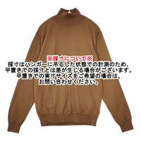 BATONER シュペリオールメリノウールタートルネックニット 定価26400円 BN-19FU-004 セーター ニット ブラウン メンズ バトナー【中古】5-0928T△