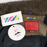 is-ness THM FLEECE JACKET Y (dot) BY NORDISK フリースジャケット YM41212 ボア ワイドット ジャケット ブラウン メンズ イズネス【中古】5-1012A◆