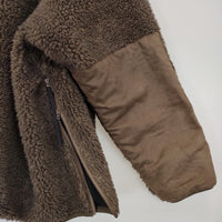 is-ness THM FLEECE JACKET Y (dot) BY NORDISK フリースジャケット YM41212 ボア ワイドット ジャケット ブラウン メンズ イズネス【中古】5-1012A◆