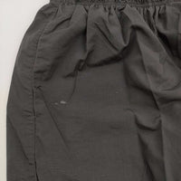 US.ARMY APFU ナイロントレーニングパンツ スモール ショート パンツ ブラック メンズ ユーエスアーミー/アメリカ軍【中古】5-0506M♪
