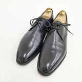 EDWARD GREEN エクスター ラスト202 サイズ7 1/2 レザー 革靴 シューズ・靴 ネイビー メンズ エドワードグリーン【中古】5-1009G◎