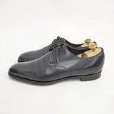 EDWARD GREEN エクスター ラスト202 サイズ7 1/2 レザー 革靴 シューズ・靴 ネイビー メンズ エドワードグリーン【中古】5-1009G◎