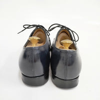 EDWARD GREEN エクスター ラスト202 サイズ7 1/2 レザー 革靴 シューズ・靴 ネイビー メンズ エドワードグリーン【中古】5-1009G◎