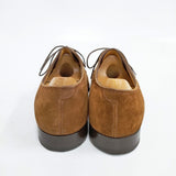 John Lobb SANDON ラスト4800 サイズ6 1/2 スウェード レザー 革靴 シューズ・靴 ブラウン メンズ ジョンロブ【中古】5-1009G◎