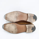 John Lobb SANDON ラスト4800 サイズ6 1/2 スウェード レザー 革靴 シューズ・靴 ブラウン メンズ ジョンロブ【中古】5-1009G◎