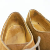 John Lobb SANDON ラスト4800 サイズ6 1/2 スウェード レザー 革靴 シューズ・靴 ブラウン メンズ ジョンロブ【中古】5-1009G◎