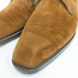 John Lobb SANDON ラスト4800 サイズ6 1/2 スウェード レザー 革靴 シューズ・靴 ブラウン メンズ ジョンロブ【中古】5-1009G◎