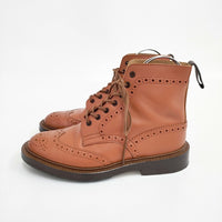 Tricker's カントリーブーツ ウィングチップ サイズ6 1/2 856487 2508 ブーツ ブラウン メンズ トリッカーズ【中古】5-0422G◎