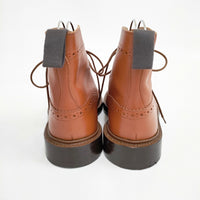 Tricker's カントリーブーツ ウィングチップ サイズ6 1/2 856487 2508 ブーツ ブラウン メンズ トリッカーズ【中古】5-0422G◎