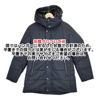 a day in the life メランジ カルゼ 中綿 ミドルブルゾン サイズM UNITED ARROWS ユナイテッドアローズ ダウンジャケット ネイビー メンズ アデイインザライフ【中古】5-1012A◆