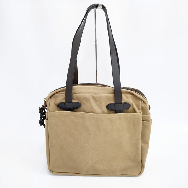 FILSON ラギッドツィル トートバッグ レザーハンドル トートバッグ ブラウン メンズ フィルソン【中古】5-0422G◎