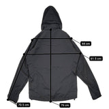 Tilak Nebba MiG Jacket 定価45000円 ナイロン 裏ボア PERTEX ジャケット ブラック系 メンズ ティラック【中古】5-0821T∞