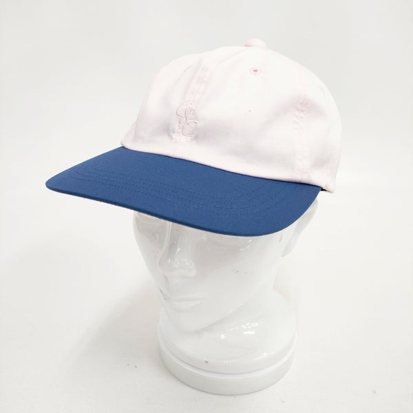 CHARI & CO NYC BI-TONN ポロキャップ 帽子 キャップ ピンク ブルー メンズ チャリアンドコー【中古】5-0901G◎