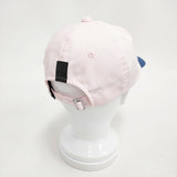 CHARI & CO NYC BI-TONN ポロキャップ 帽子 キャップ ピンク ブルー メンズ チャリアンドコー【中古】5-0901G◎