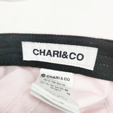 CHARI & CO NYC BI-TONN ポロキャップ 帽子 キャップ ピンク ブルー メンズ チャリアンドコー【中古】5-0901G◎