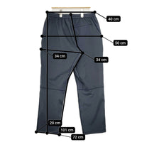 DAIWA LIFESTYLE フリースパンツ DP-013-5122WEX サイズL 定価16500円 パンツ ネイビー メンズ ダイワライフスタイル【中古】5-0928T△