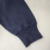 or Slow ORS HOODIE 4 リバースウィーブ仕様 ひび割れプリント 定価29700円 日本製 パーカー ネイビー メンズ オアスロウ【中古】5-0506M♪