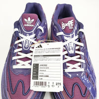 adidas/BAPE/A BATHING APE 新品 Orketro BAPE 27.5cm JH6362 スニーカー 24AW パープル メンズ アディダス/アベイシングエイプ【中古】5-0401G♪