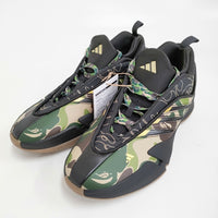 adidas 新品 BAPE DAME9 猿迷彩 リラード 27.5cm JH6358 スニーカー 24SS ブラック カーキ メンズ アディダス/アベイシングエイプ【中古】5-0401G♪